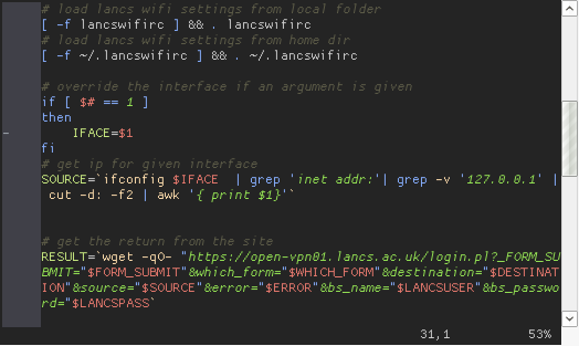 Some source, ah fun.