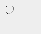 A sphere rendering on an (ln(), ln()) grid.